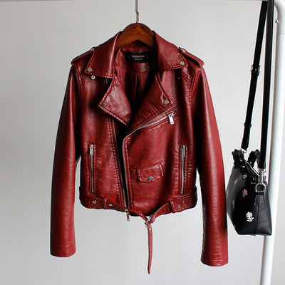 Pure Leather Zipper Biker Jackets