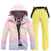 Windproof Multi-Tone Long Jacket & Pants Set