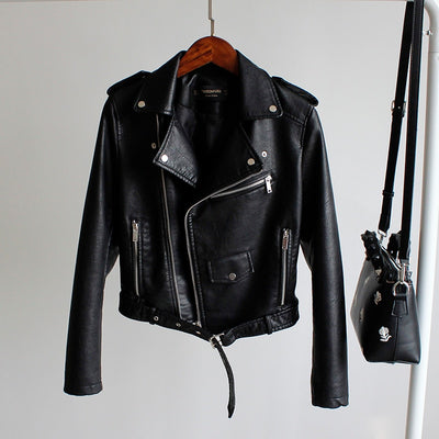 Pure Leather Zipper Biker Jackets