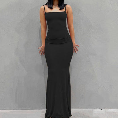 Elegant Skin Tight Sleeveless Dresses