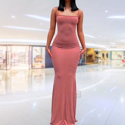 Elegant Skin Tight Sleeveless Dresses